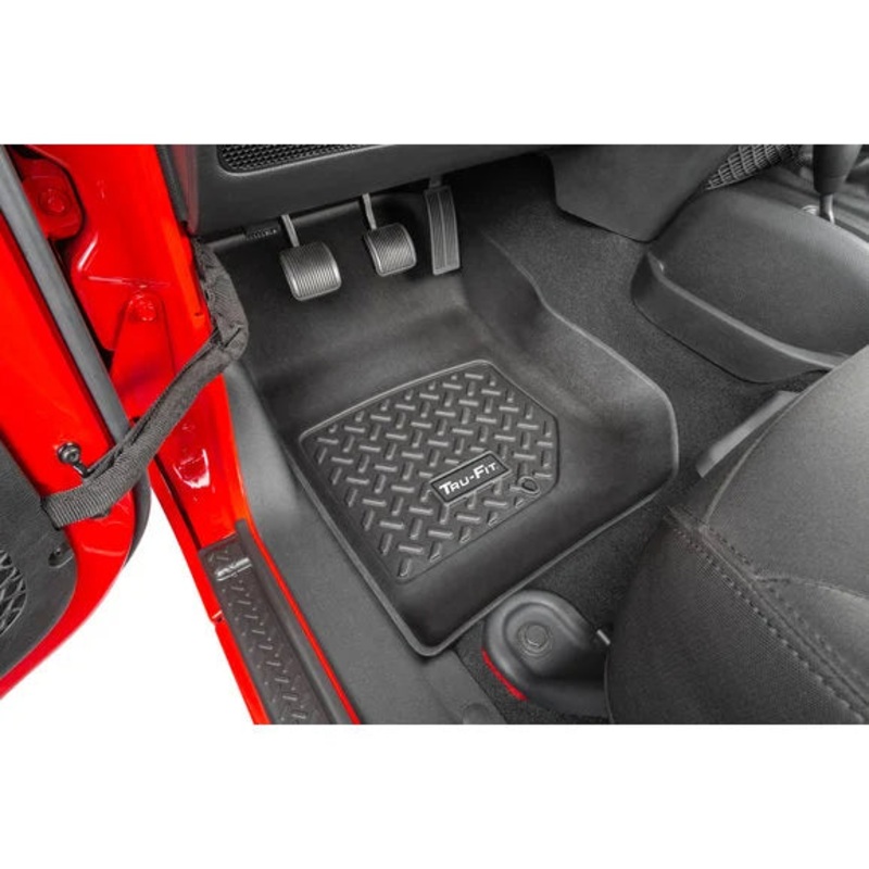 Quadratec Tru-Fit Floor Liners for 07-13 Jeep Wrangler JK Unlimited