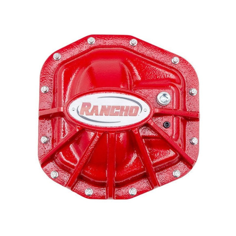 Rancho RS62120 RockGEAR Rear Dana 44 Differential Cover for 18-24 Jeep Wrangler JL & Gladiator JT