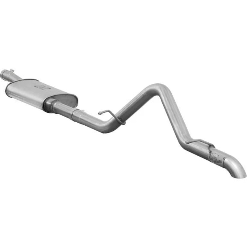 aFe Power 2.5" Scorpion Hi-Tuck Rock Basher Cat-Back Exhaust System for 07-18 Jeep Wrangler and Wrangler Unlimited JK