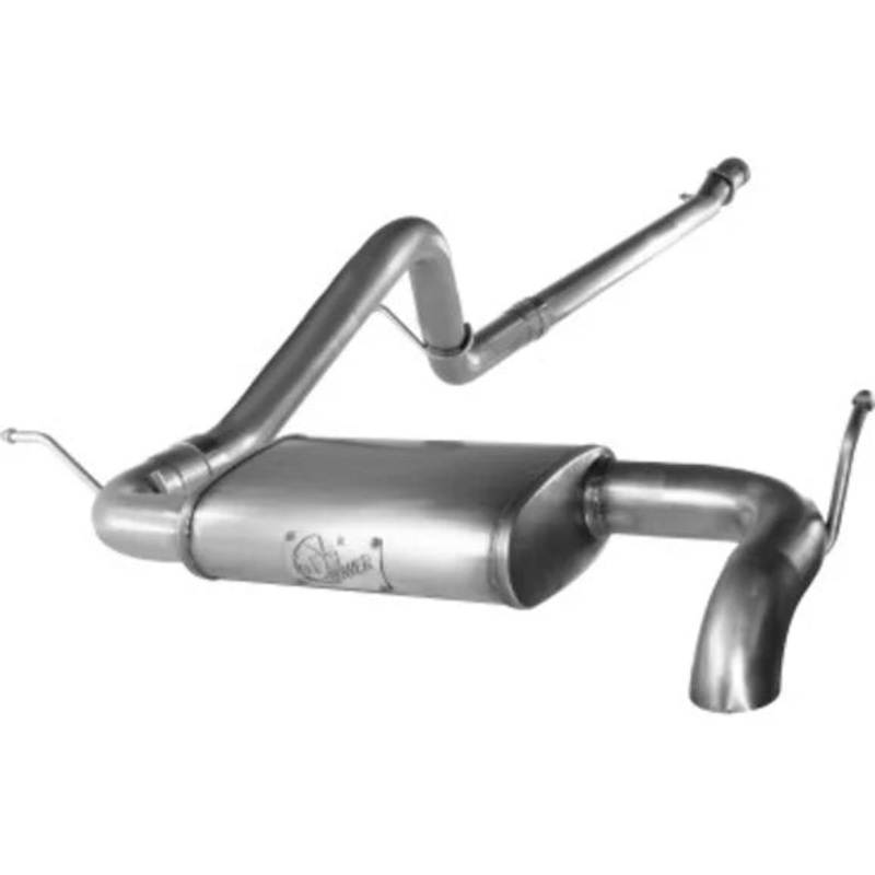aFe Power 49-46212 Mach Force XP Hi-Tuck 2.5" CAT Back Exhaust for 12-18 Jeep Wrangler Unlimited JK 4 Door with 3.6L