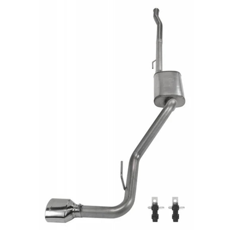Pypes Performance Exhaust 2.5" Cat Back Exhaust with Street Pro Muffler for 20-24 Jeep Gladiator JT Rubicon with 3.6L