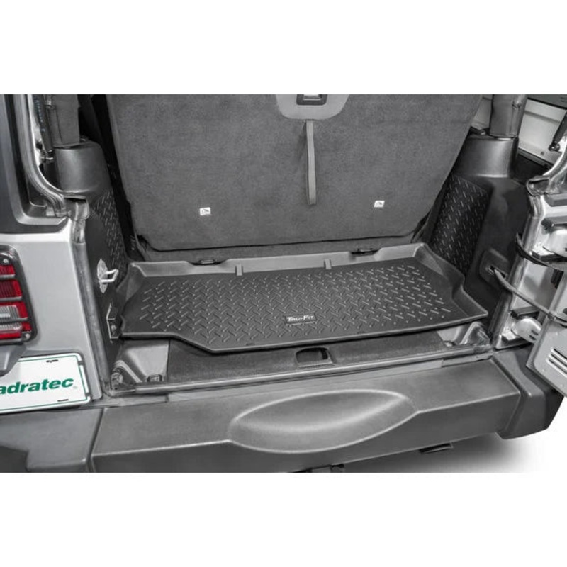 Quadratec Tru-Fit Behind The Seat Rear Cargo Liner for 07-18 Jeep Wrangler JK 2-Door
