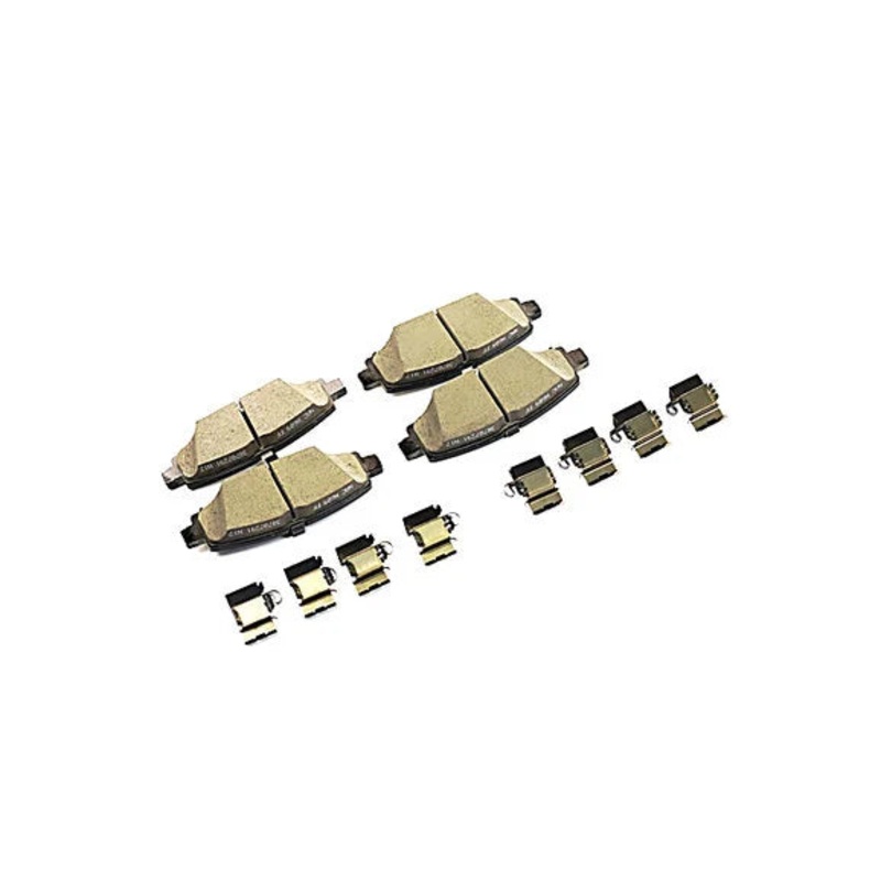 Mopar 68385238AA Rear Disc Brake Pad Kit for 18-24 Jeep Wrangler JL with Standard Brakes