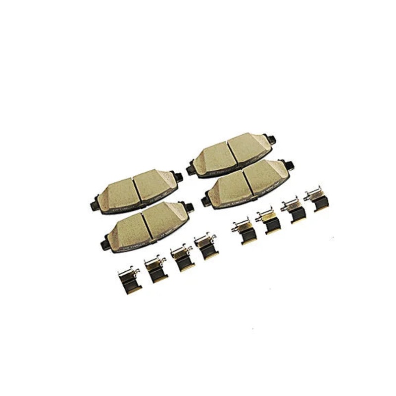 Mopar 68386838AD Rear Disc Brake Pad Kit for 18-24 Jeep Wrangler JL with Heavy Duty Brakes