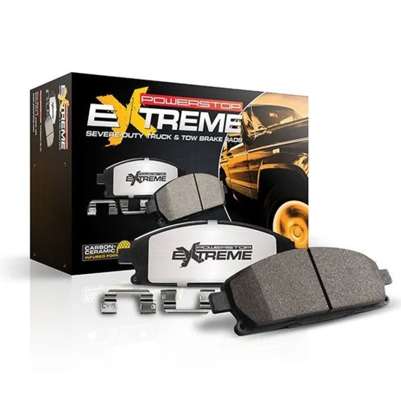 Power Stop Extreme Duty Truck And Tow Rear Brake Pads for 18-24 Jeep Wrangler JL