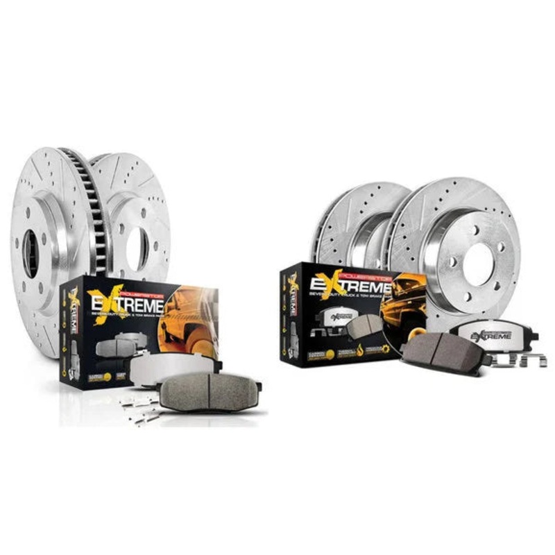 Power Stop Front & Rear Z36 Extreme Performance Truck & Tow Brake Kit for 18-24 Jeep Wrangler JL