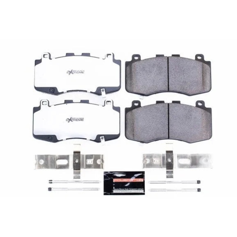 Power Stop Z36-6006 Extreme Duty Truck And Tow Front Brake Pads w/Hardware For 18-21 Jeep Grand Cherokee Trackhawk WK