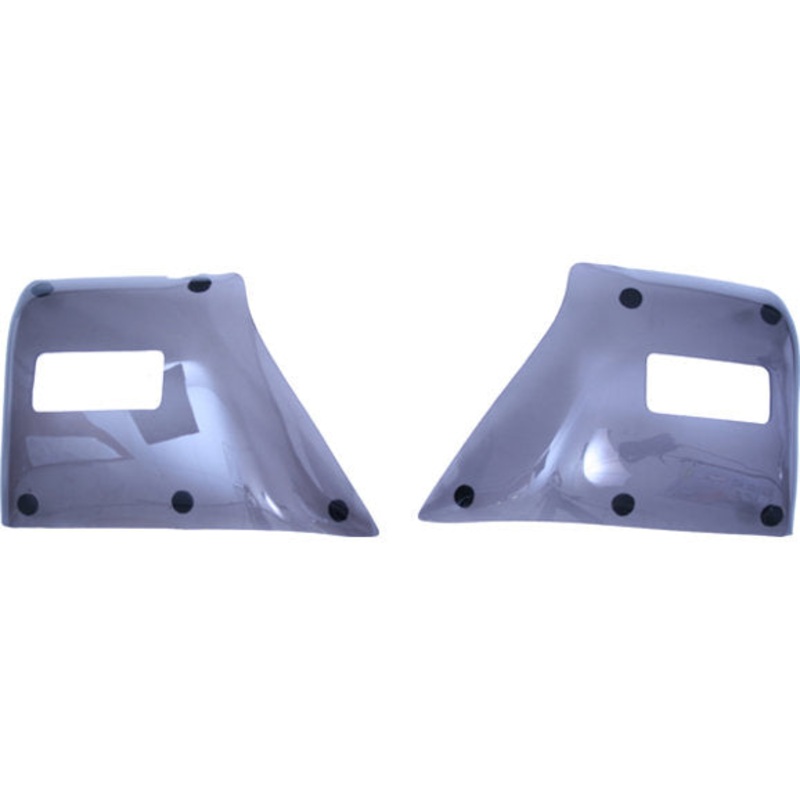 Rugged Ridge 11351.02 Molded Fender Guards in Smoke for 97-06 Jeep Wrangler TJ & Unlimited