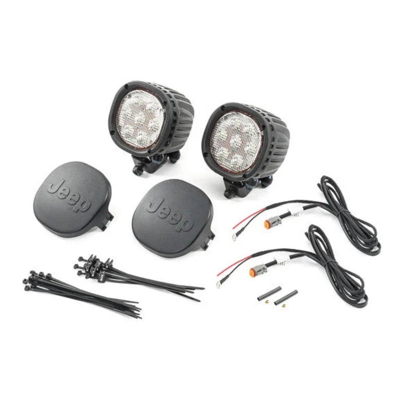 Mopar 82215386 7" LED Offroad Light for 18-24 Jeep Wrangler JL & Gladiator JT
