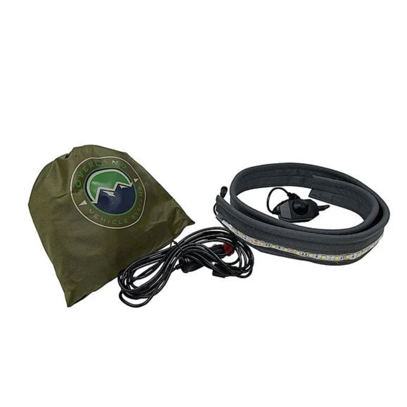 Overland Vehicle Systems 18009908 47" LED Light Adjustable Dimmer With Adapter Kit for Nomadic Awnings & Roof Top Tents