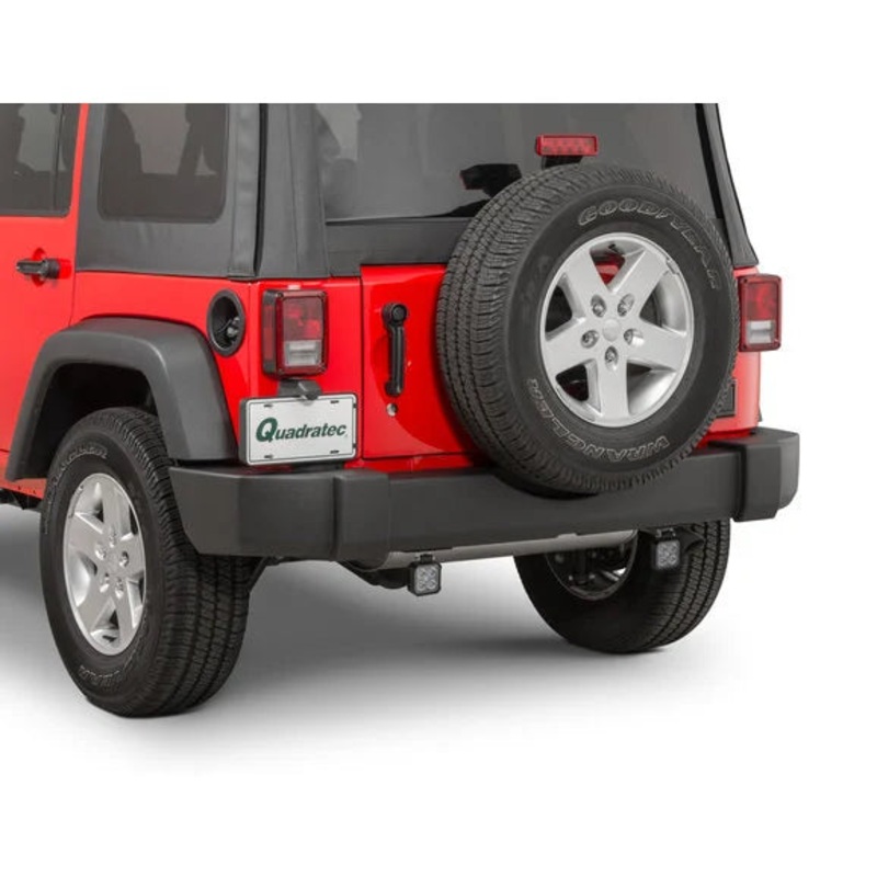 Quadratec 3" LED Sleek Backup Light Kit- 160 Flood Beam for 07-18 Jeep Wrangler JK