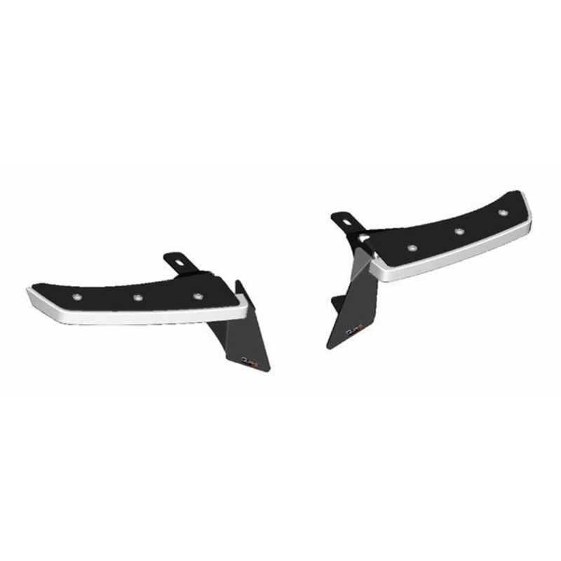 Quake LED QTE993 9.5" x 0.75" Slim Chop Kit DRL w/ Sequential Switchback Turn Signal & Side Marker Light for 18-24 Jeep Wrangler JL & Gladiator JT (Rubicon only)