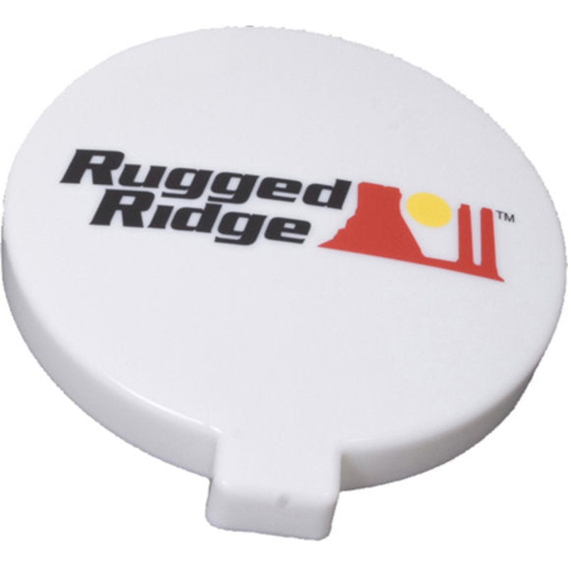 Rugged Ridge 15210.54 6" Light Cover in White for