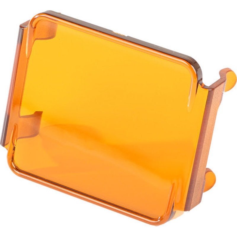 Rugged Ridge 15210.67 3" Square LED Light Cover in Amber