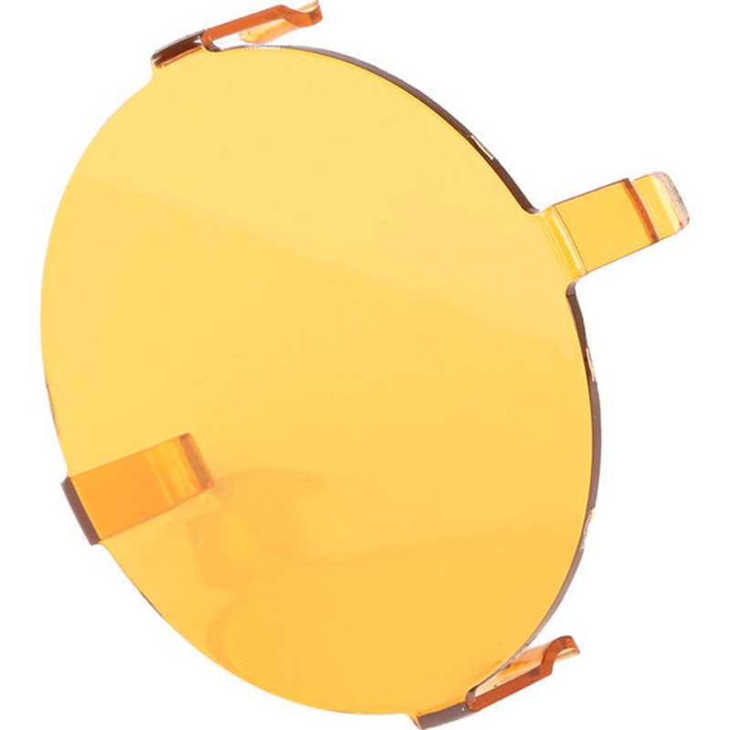Rugged Ridge 15210.68 3.5"Round LED Light Cover in Amber