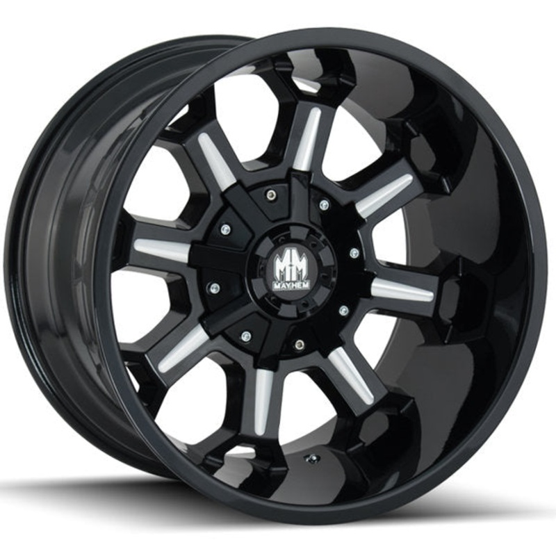 Mayhem Combat Series 8105 Wheel for 07-24 Jeep Wrangler JL, JK & Gladiator JT