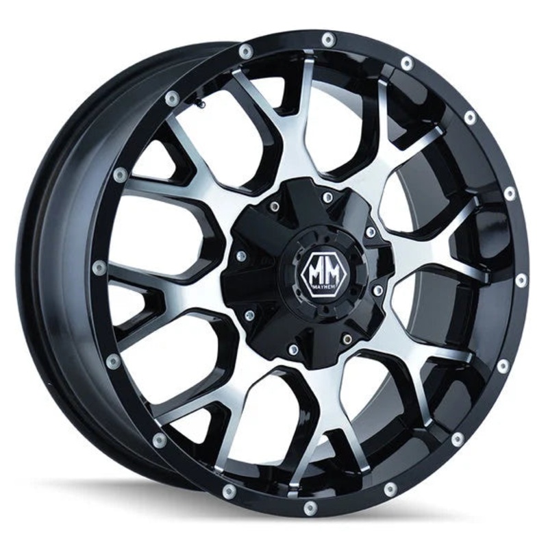 Mayhem Warrior Series 8015 Wheel for 07-24 Jeep Wrangler JL, JK & Gladiator JT