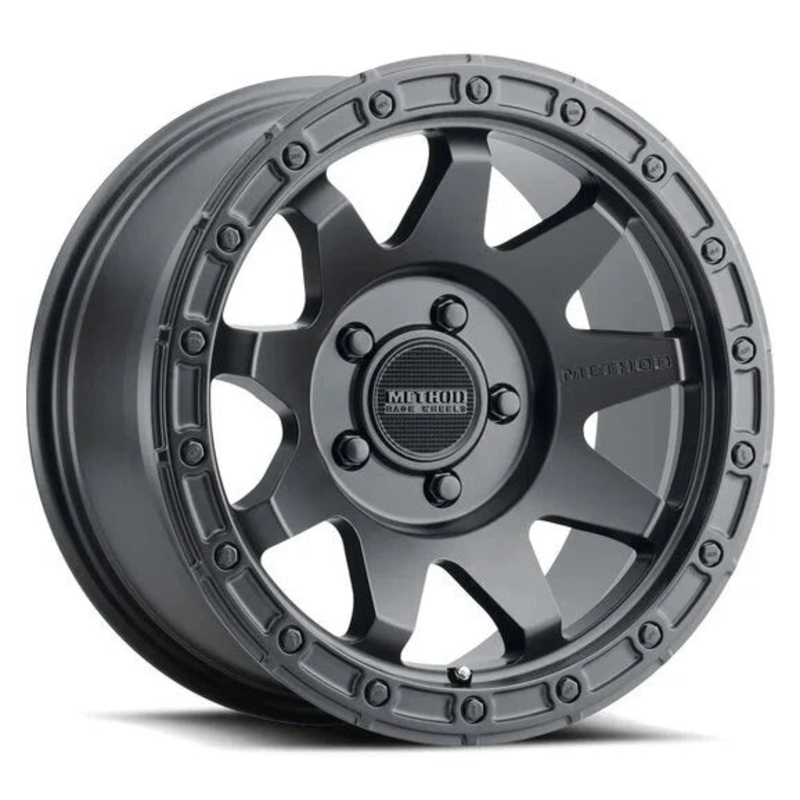 Method Race Wheels MR31779055512N Standard Series 317 Wheel 17x9 with 4.50in Backspace Matte Black for 55-86 Jeep CJ