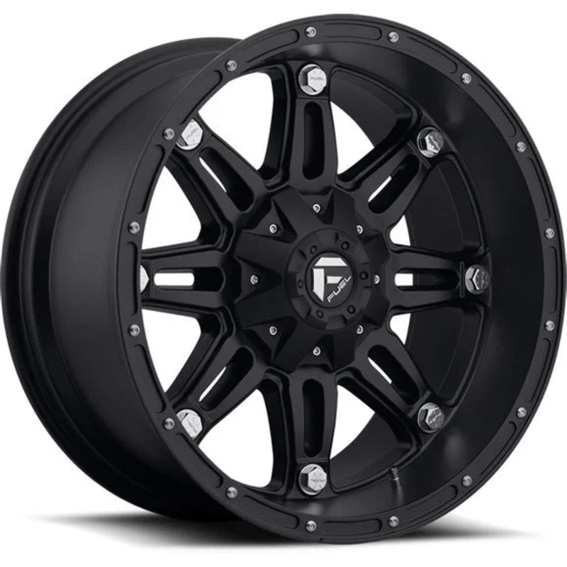 Fuel Off-Road Hostage Wheel in Matte Black for 07-24 Jeep Wrangler JL, JK & Gladiator JT