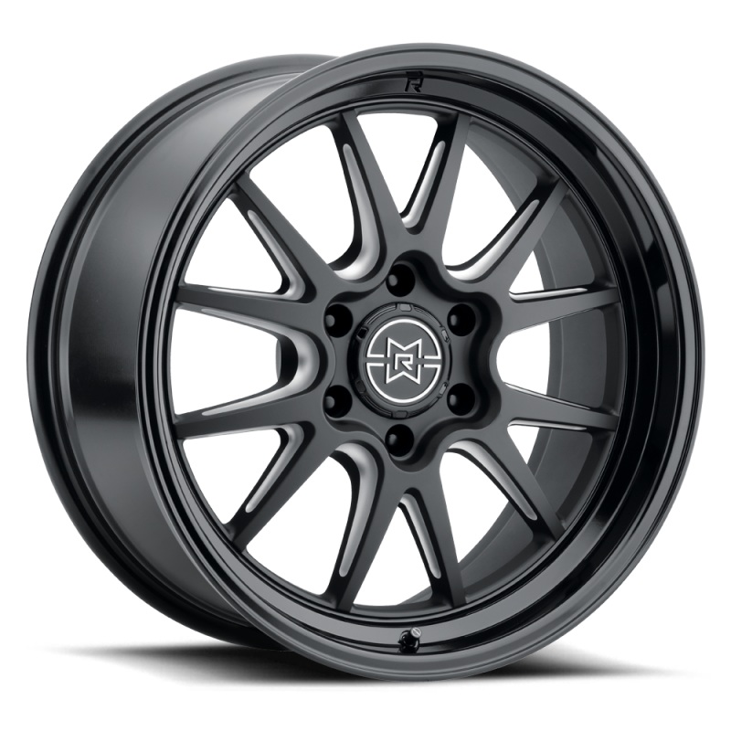 Method Raised MR802 20x9 / 6x135 BP / 0mm Offset / 87mm Bore - Double Black Milled Wheel