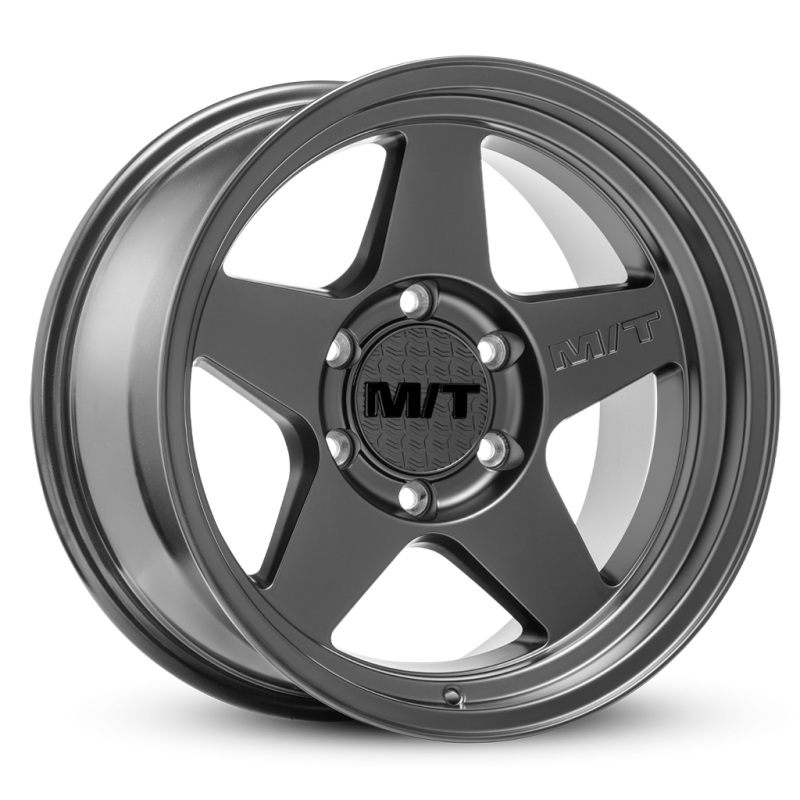 Mickey Thompson Open 5 Black Wheel - 17X9 5X5 BP 4.53in BS -12 Offset 71.6mm Bore