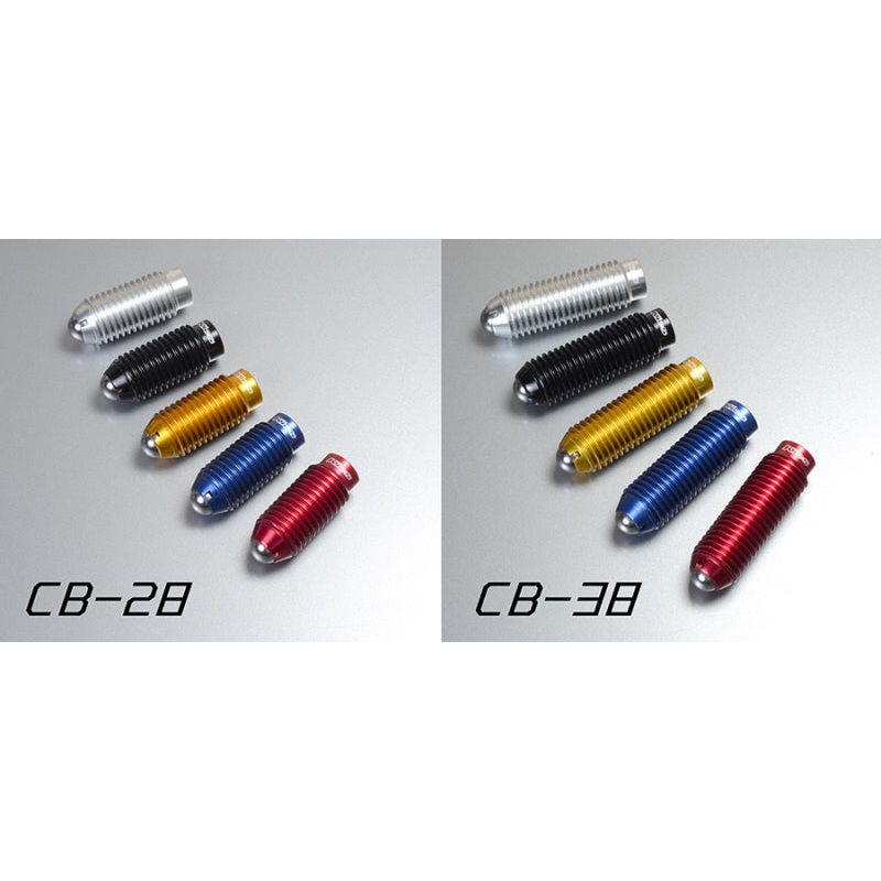 Project Kics 12x1.50 28mm Compression Bolt Set - Black (20 Pcs)
