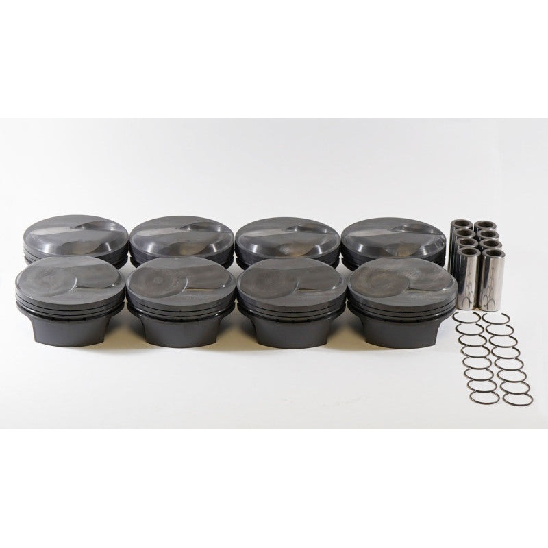 Mahle MS Piston Set Chevy Big Block 568ci 4.61in Bore 4.25in Stk 6.535in Rod .99 Pin - Set of 8