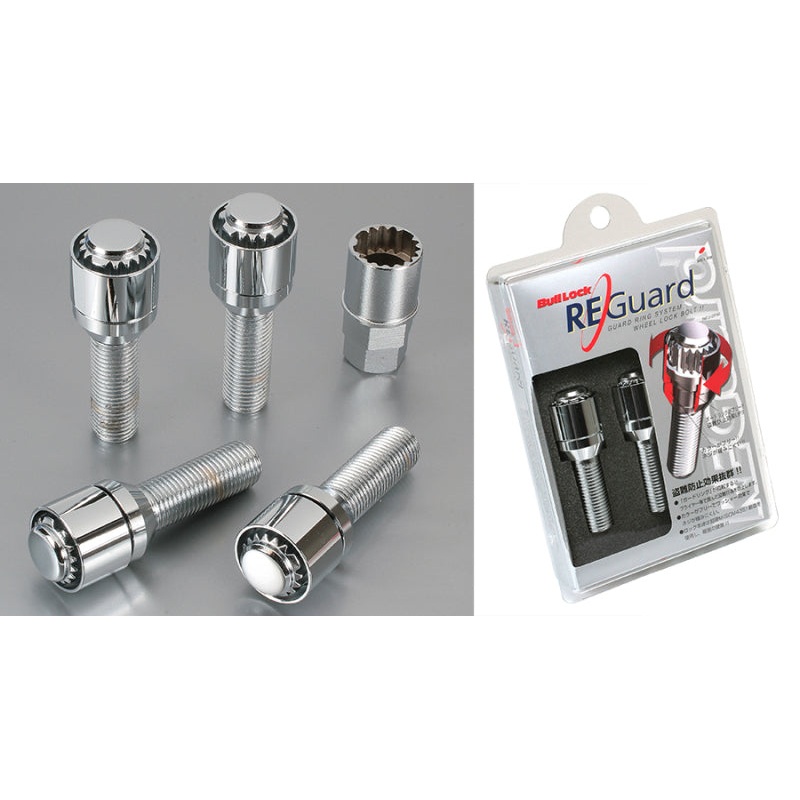 Project Kics Chrome Bull Lock Re Guard - 14X1.50