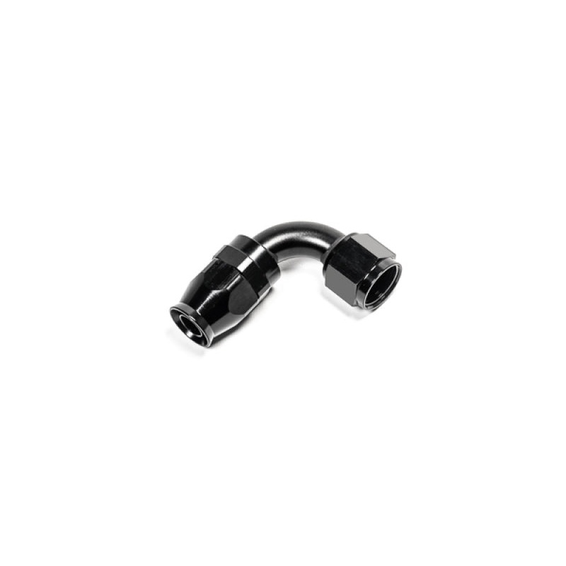 Radium Engineering 10AN Hose End 90 Degree PTFE -  BLACK