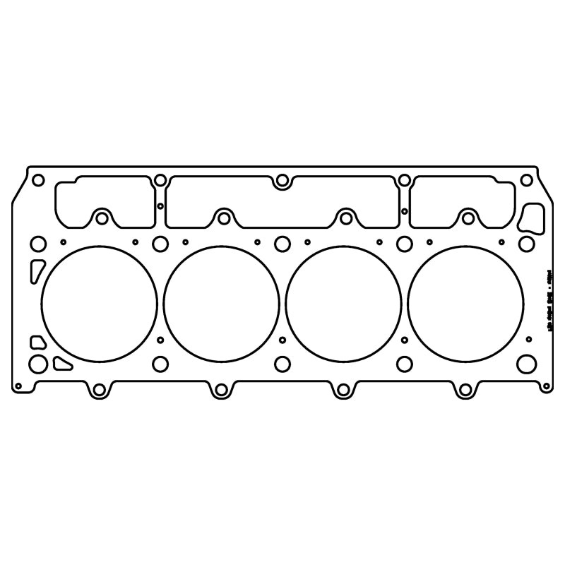 Cometic GM LSX Gen-4 Small Block V8 .040in MLX Cyl Head Gskt-4.165in Bore-1/2in and 3/8in Studs-RHS
