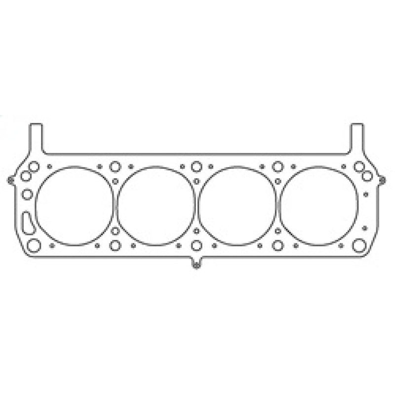 Cometic Ford 302/351W Windsor V8 .036in MLS Cylinder Head Gasket - 4.100in Bore - SVO/Yates - LHS