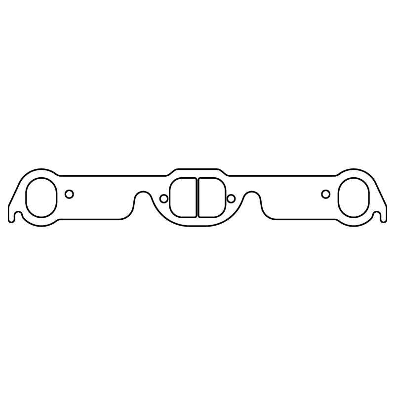Cometic Pontiac 326-455 CI V8 .043in Copper Exhaust Manifold Gasket Set - 2.000in x 1.550in D-Ports