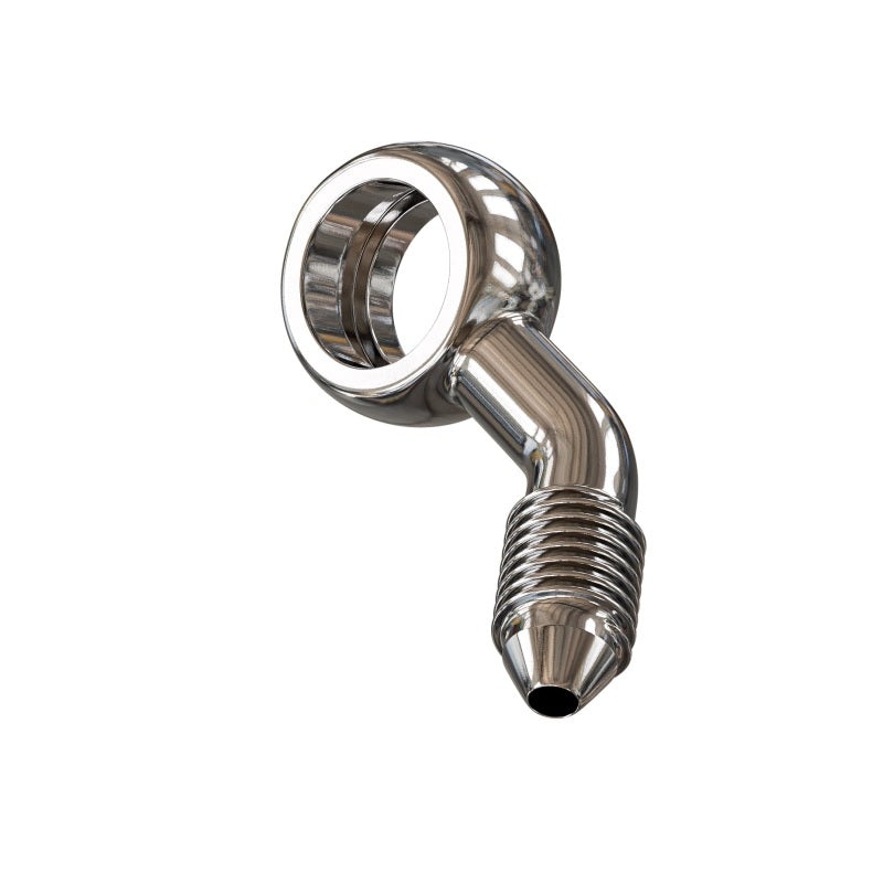 Goodridge 45 Deg Banjo Adaptor compound right for 3/8 or M10 Bolt