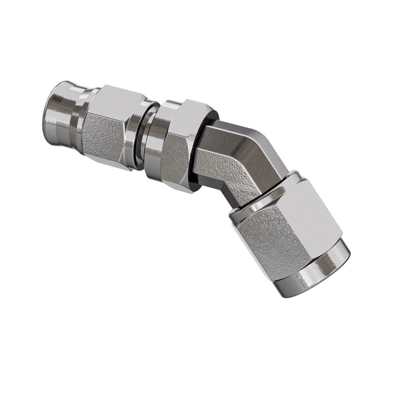 Goodridge 45 Deg Forged Swivel Female for AN3 Fittings