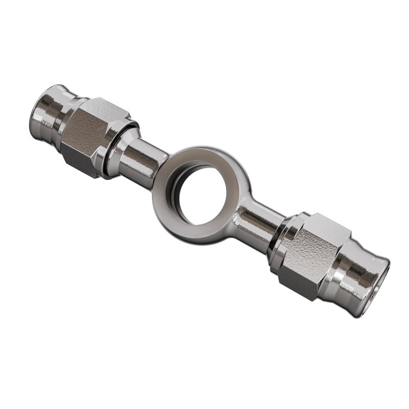 Goodridge 90 Deg Double Banjo for 3/8 or M10 Bolt