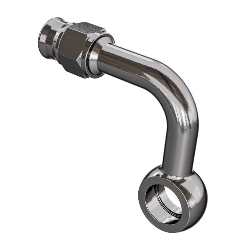 Goodridge 90 Deg Side Banjo for 3/8 or M10 Bolt