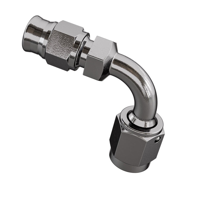 Goodridge 90 Deg Swept Female for AN3 Fittings