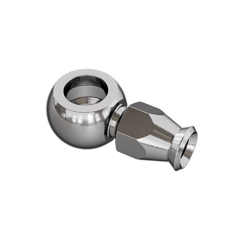 Goodridge Straight Short Banjo for 7/16 Bolt