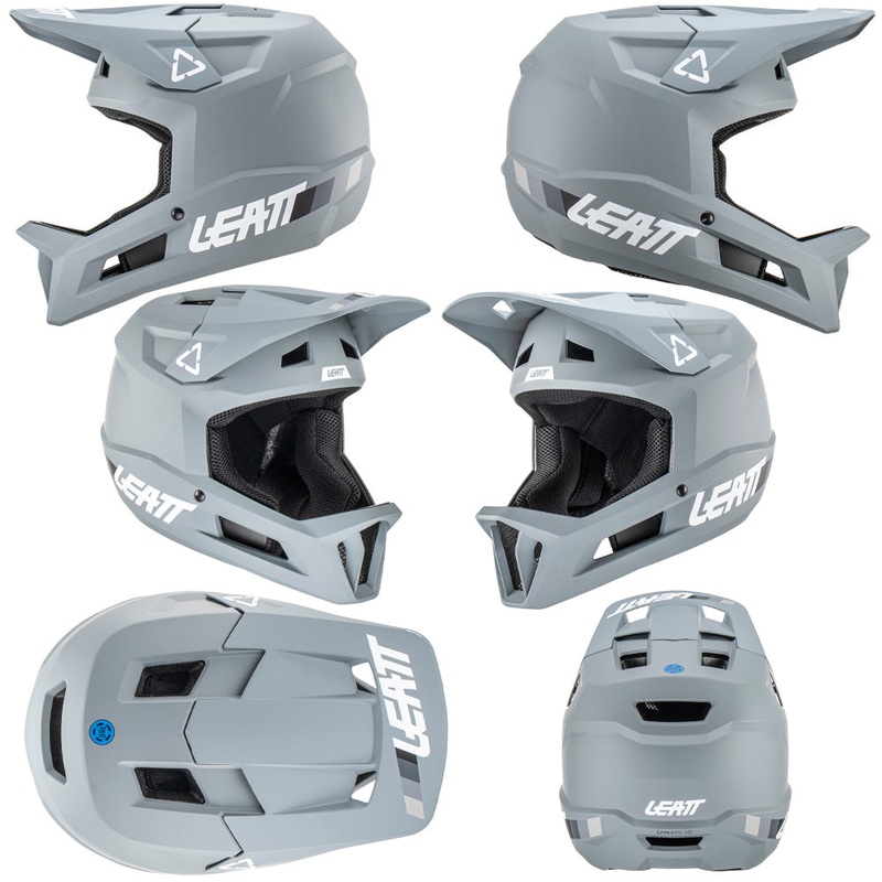 Leatt MTB Gravity 1.0 Helmet - 2XL - Titanium