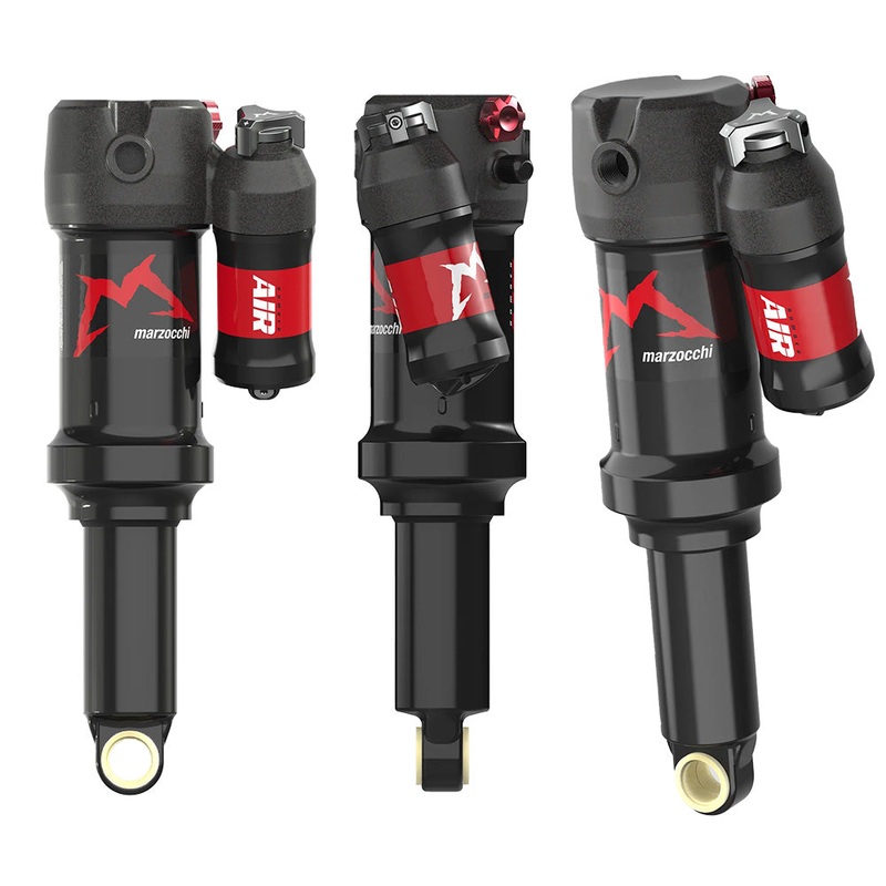 Marzocchi Bomber Air Shock - Metric 205x62.5mm Trunnion Mount - 2 Pos Sweep Adj - 2022