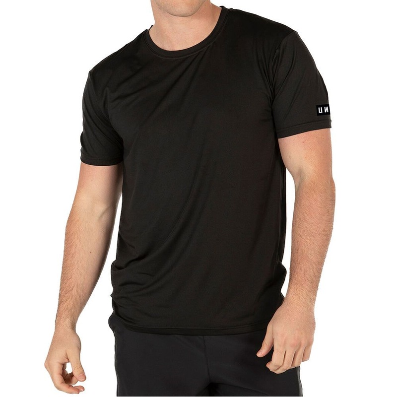 Unit Elite Flex Mens Short Sleeve Tech Tee - L - Black