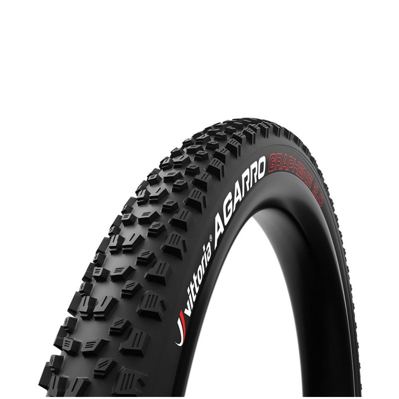 Vittoria Agarro Tyre - 29 Inch - 2.35 Inch - TR Folding - TNT - 120 TPI Nylon - Graphene 2.0 - 4C - Anthracite Black